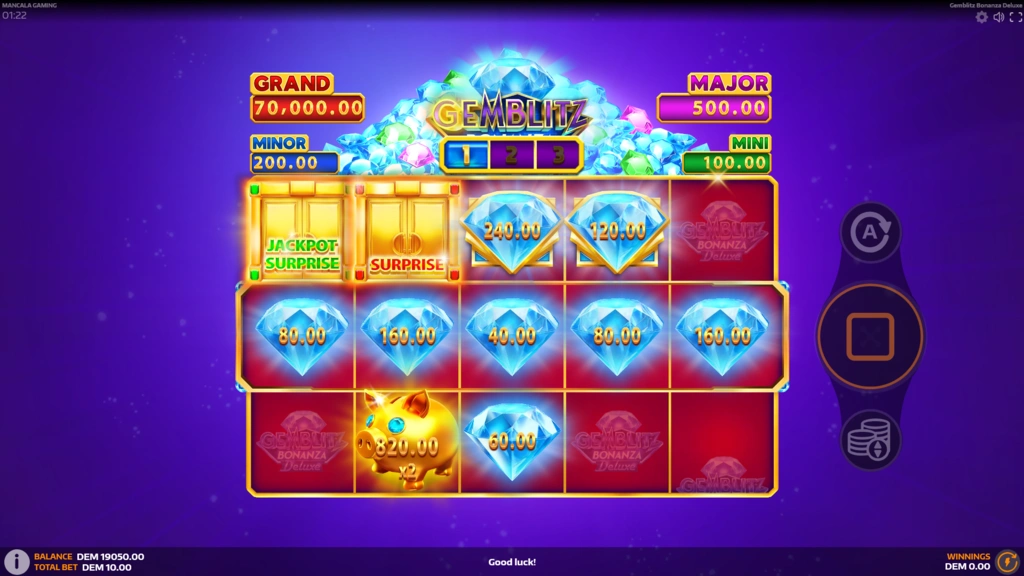 GemBlitz Bonanza Deluxe - Respin